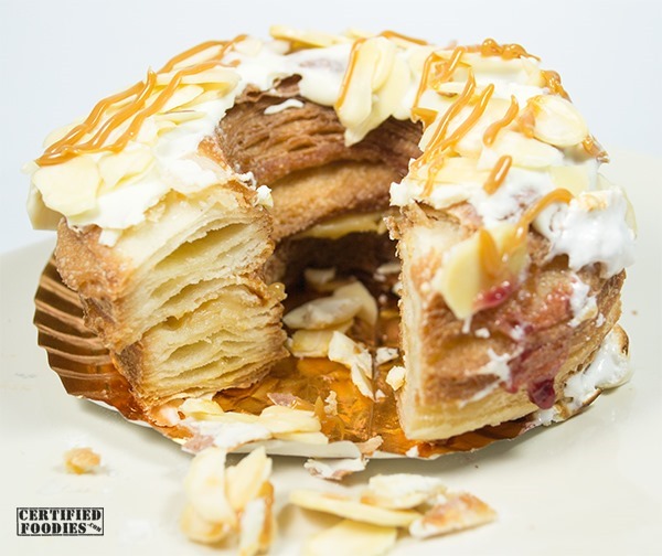 Dolcelatte Almond Caramel croughnut