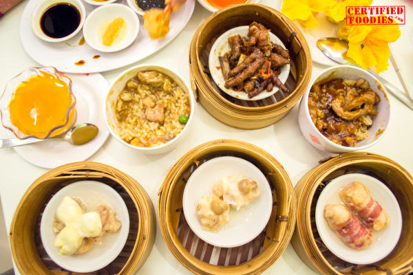 Our lunch spread at Dimsum Break