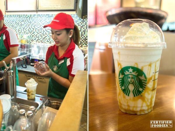 Our Butterbeer from Starbucks