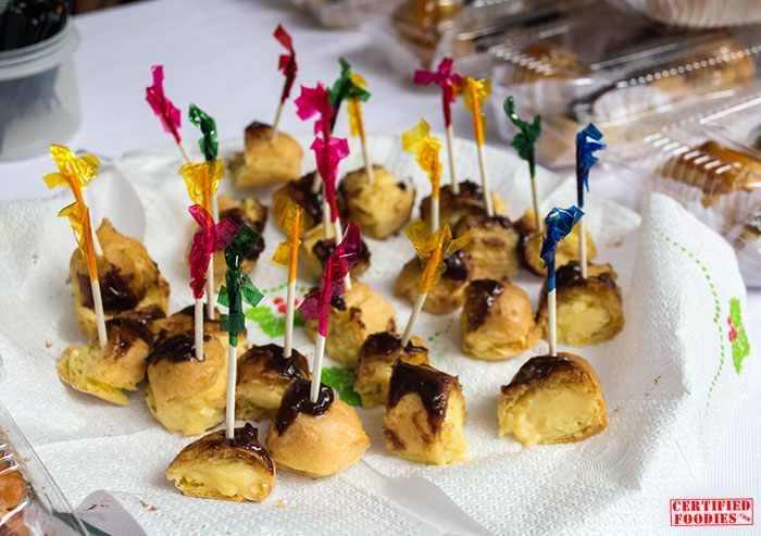CM's Catering Services cream puffs