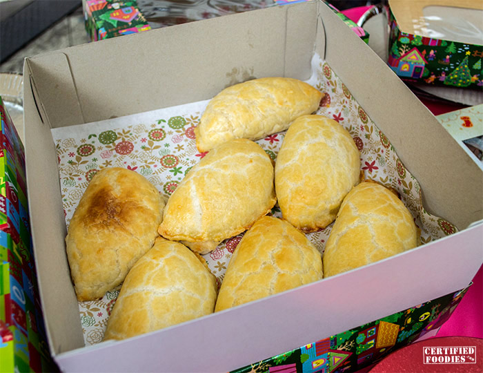 Pastry Parlour empanadas with Alaska Crema