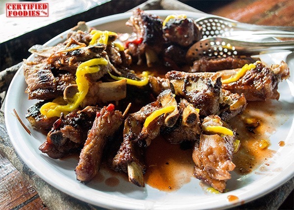 Spare ribs at Bohol Bee Farm