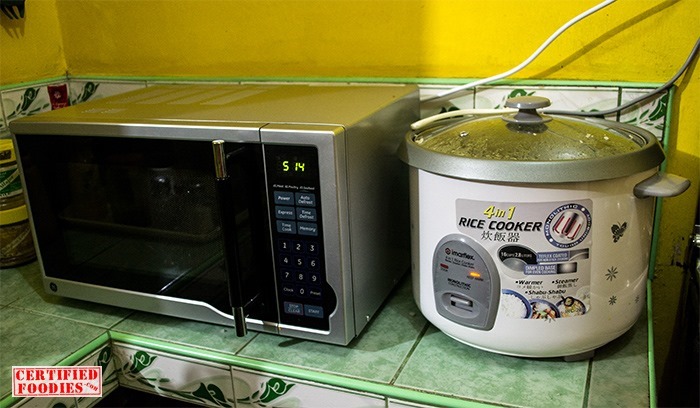 New GE Microwave bought using the Metrobank Prepaid Card