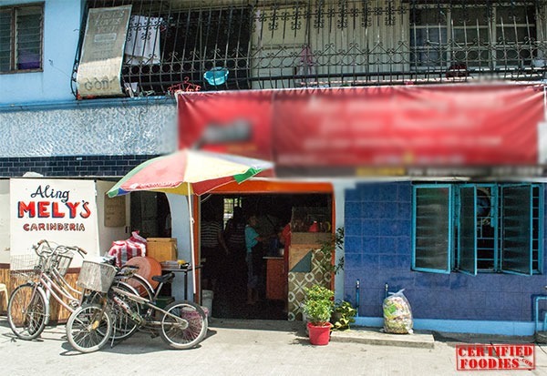 Aling Mely's Carinderia - or 'kulangot' - in Malabon