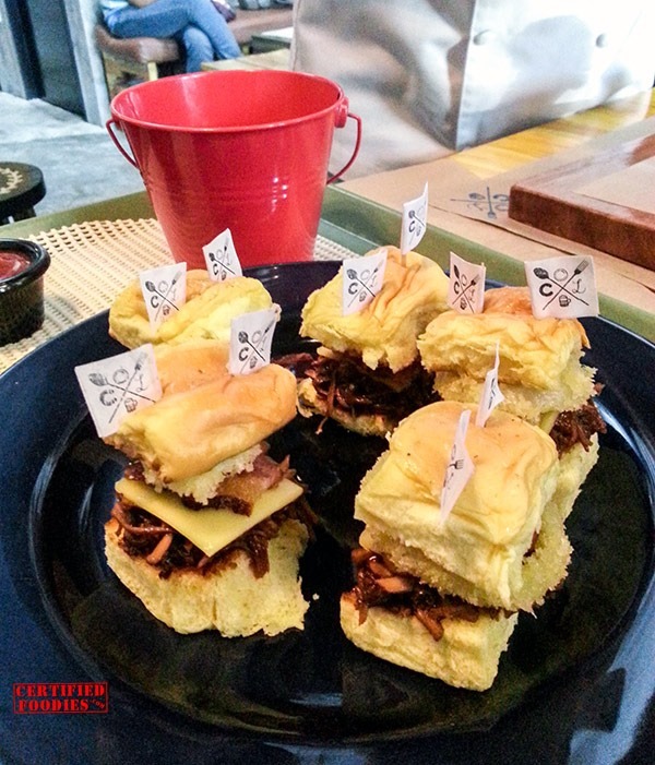 Cocina Luna's Pulled Pork Sliders