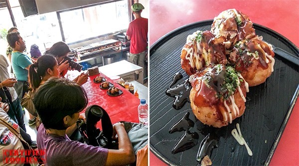 Ozen's Takoyaki balls in Malabon
