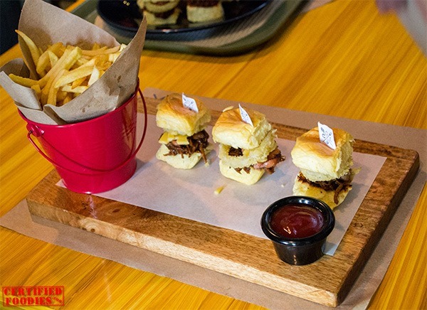 Pulled Pork Sliders or burgers from Cocina Luna