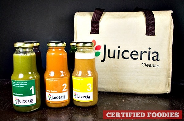 Juiceria Cleanse 3-day Reboot juice cleansing program