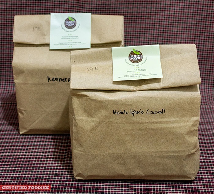 Our Healthy Foodie Manila 5-day menu delivered to our home