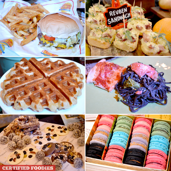 American and European Cuisine Dishes at Gourmet Strip Shangri-La Plaza Mandaluyong City