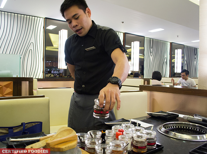 Different Condiments at Sambo Kojin SM Megamall Branch