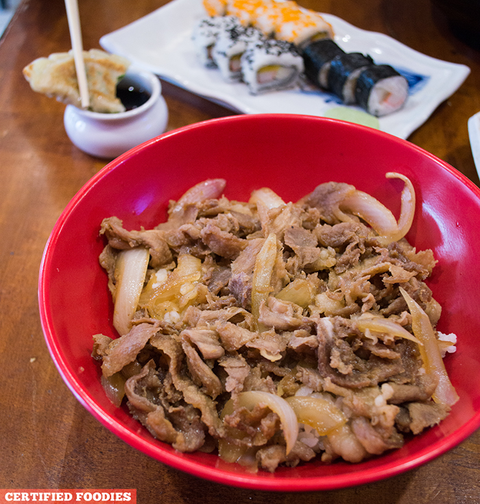 Beef Gyudon from Sushi Master Japanese Restaurant in Malabon City
