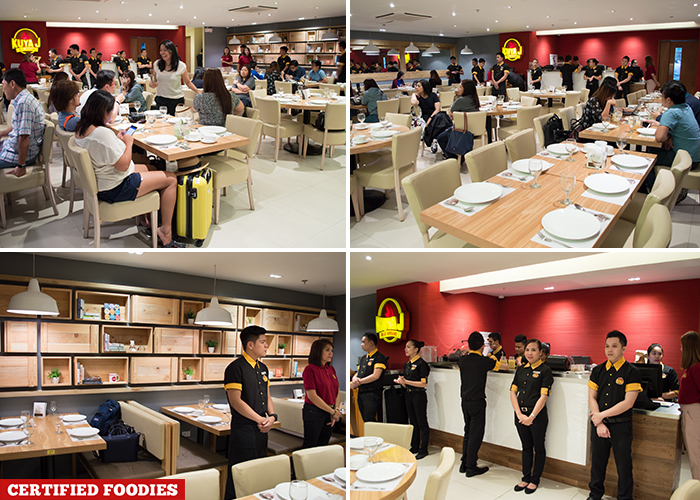 Interior of Kuya J Restaurant Filipino Food SM Megamall Mandaluyong City