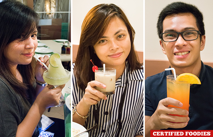 Cocktails from Dencios Bar and Grill Restaurant Eastwood Libis Taguig