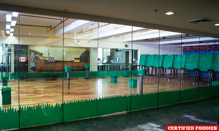 Facade Gandiva Cafe Archery Range in Ortigas Pasig City