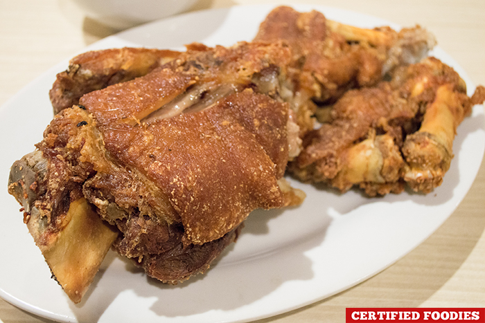 Krispy Pata from Dencios Bar and Grill Restaurant Eastwood Libis Taguig