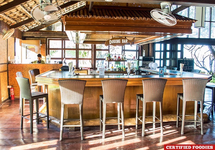 Dugong Bar at Club Paradise Resort in Coron Palawan