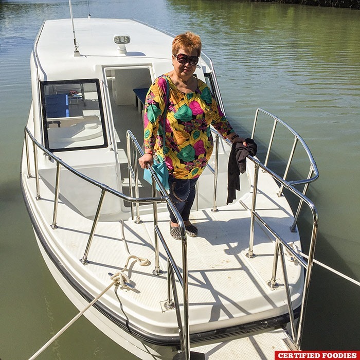 Nanay on-board Club Paradise private speed boat