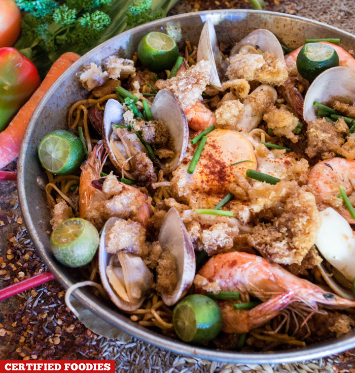 Pancit Paella by Chef Edward Bugia from Pino Kitchen for Fusion Flavors by SM Supermalls and Madrid Fusion Manila 2016