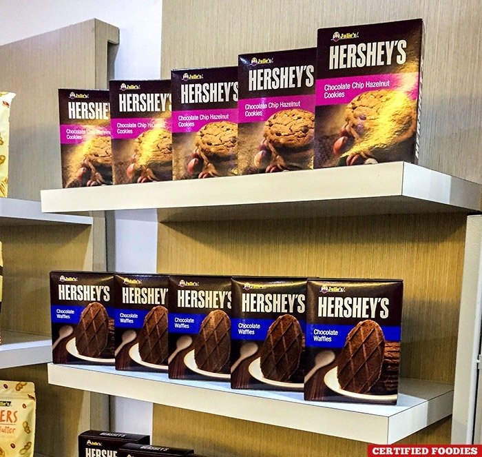 Julie's Biscuits and Hershey's Cookies