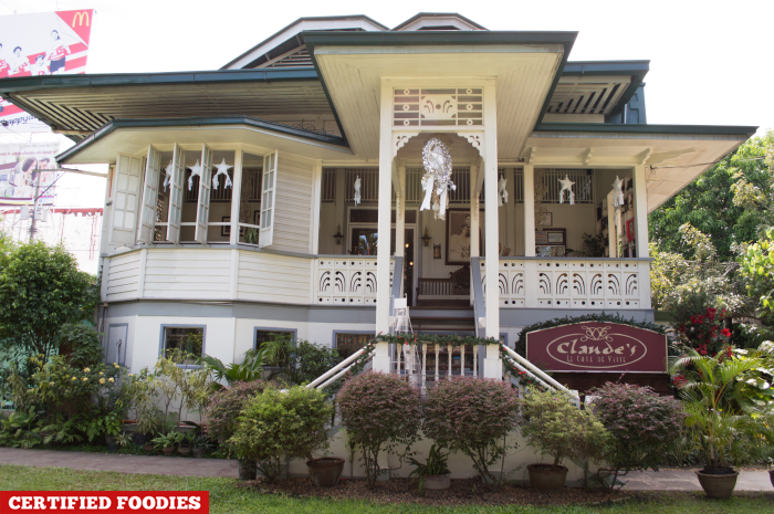 Facade Claude's Le Cafe de Ville Restaurant Davao City