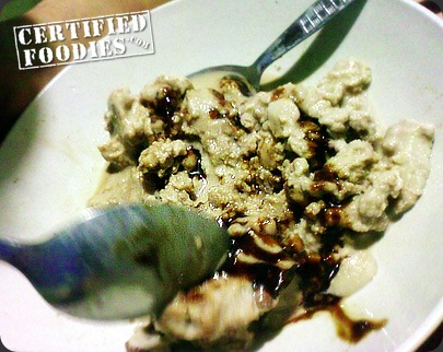 James' Homemade Chocolate ice cream using plastic bags - CertifiedFoodies.com