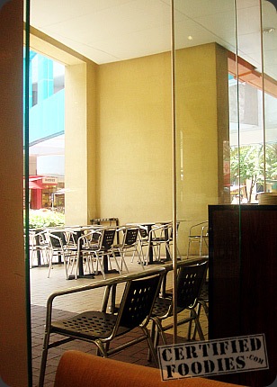 A glass window at Tokyo Cafe - CertifiedFoodies.com