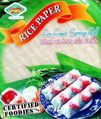 Spring Roll Rice Wrapper - CertifiedFoodies.com