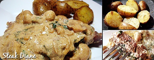 Steak Diane - based on Gordon Ramsey's recipe - CertifiedFoodies.com