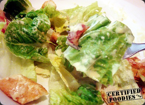 Almost done with our Tokyo Caesar Salad - CertifiedFoodies.com