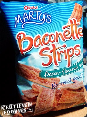 Oishi Marty's Baconette Strips Snacks - CertifiedFoodies.com