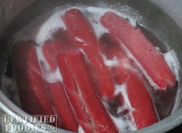 We love boiling hotdogs at home - CertifiedFoodies.com
