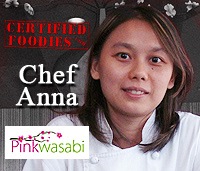 Contributor Chef Anna of My Pink Wasabi