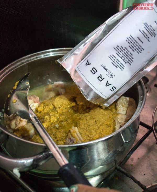 Preparing Gourmet Sarsa Korma Preparing Gourmet Sarsa Korma