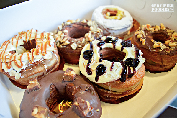 Dolcelatte offers croughnuts in various flavors