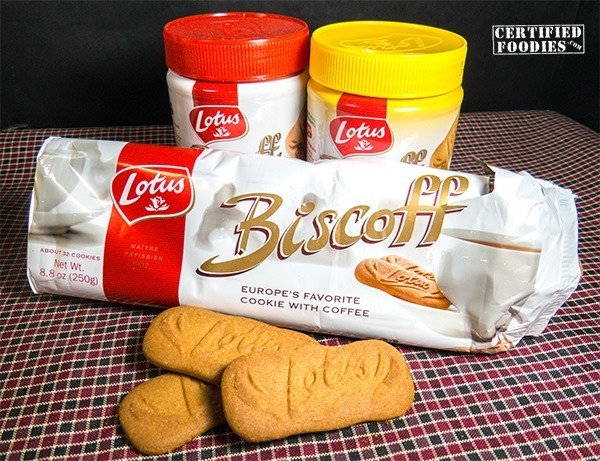 Lotus Biscoff Cookie Butter and Cookies