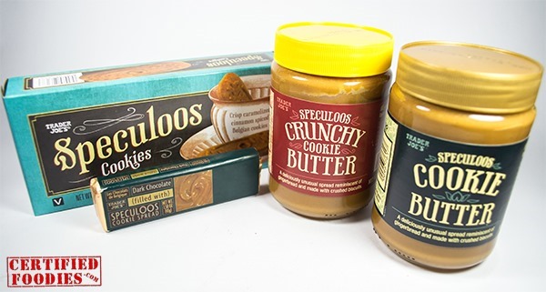 Trader Joe's Speculoos cookie butter, cookies and  dark chocolate with Speculoos cookie spread