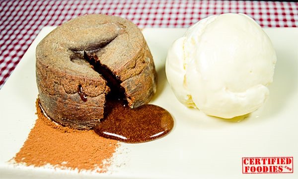 Oozing with chocolate goodness - molten chocolate cake recipe