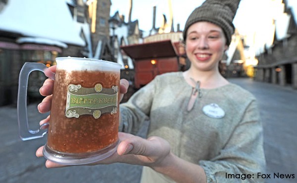 Butterbeer at the Wizarding World of Harry Potter