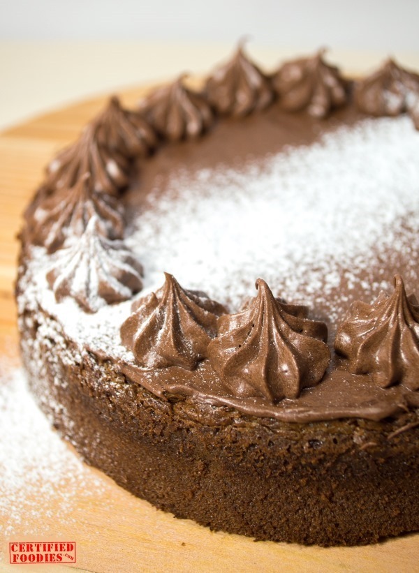 Moist Chocolate Torte - first version