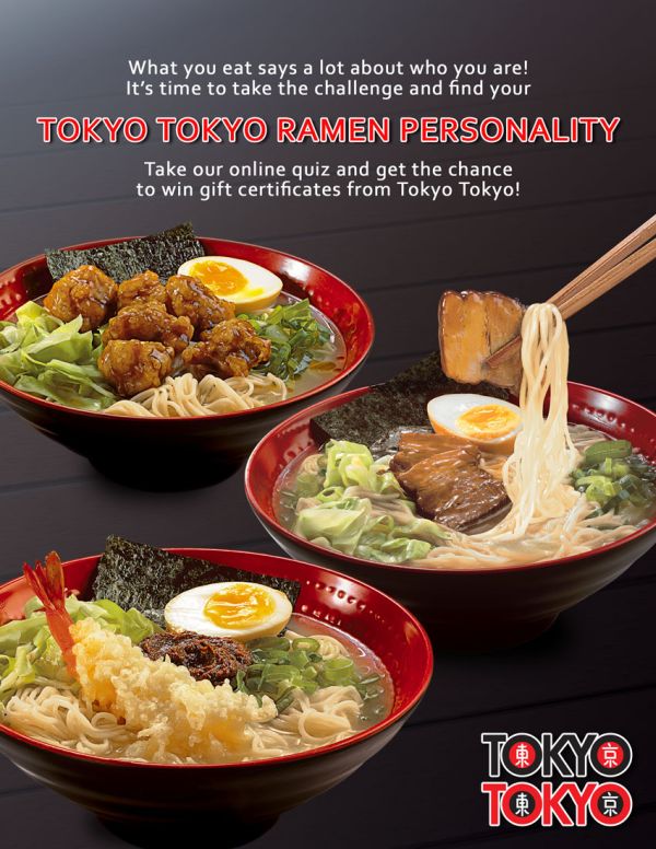 Tokyo Tokyo Ramen Personality