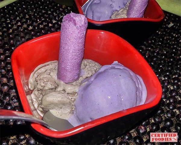 Ice cream from Bohol Bee Farm
