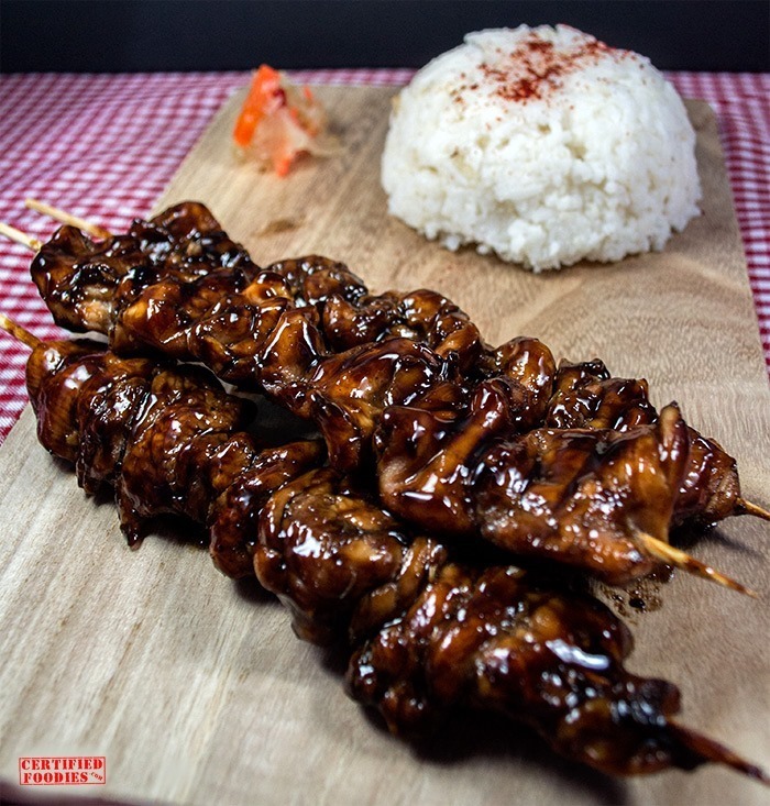 Japanese Chicken Yakitori recipe from Certified Foodies