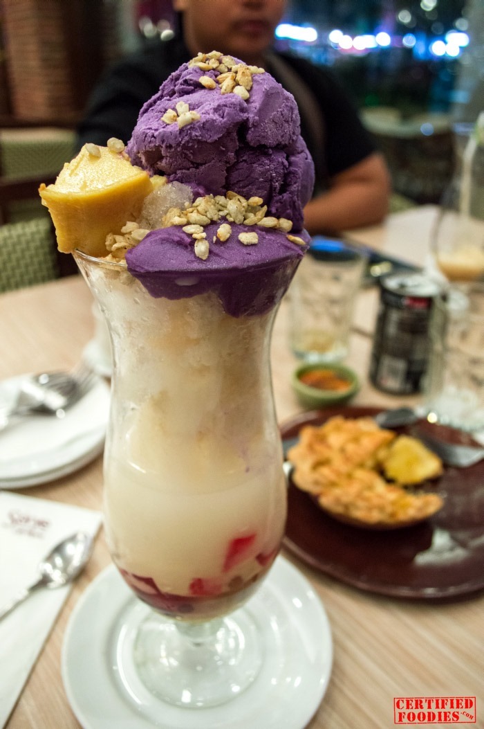 Gigantic Halo-Halo from Serye Cafe Filipino