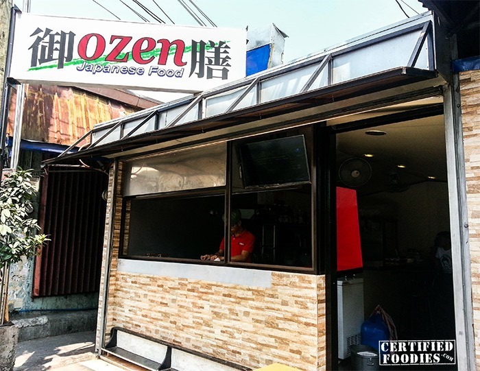 OZEN Japanese Food - hole-in-the-wall food haven in Malabon City