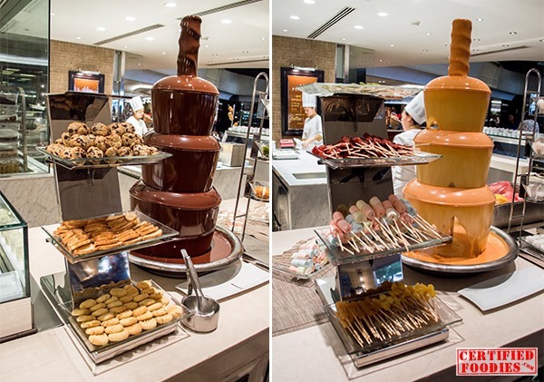 Chocolate fountains