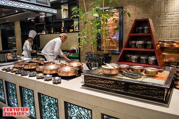 North Indian station at Spiral's buffet