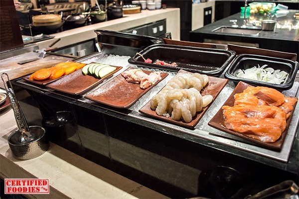 You can have this cooked at the Teppanyaki station