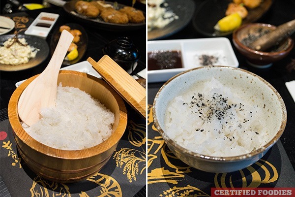 Authentic Japanese Rice from Kimukatsu Shangri La
