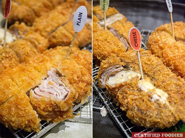Plain and Cheese Flavor Kimukatsu Kurobuta Tonkatsu